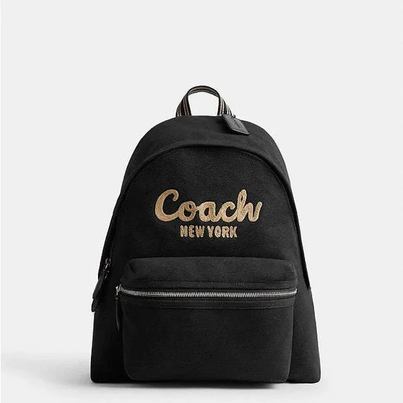 Coach | Bags | Nwt Coach Black Cargo Backpack | Poshmark